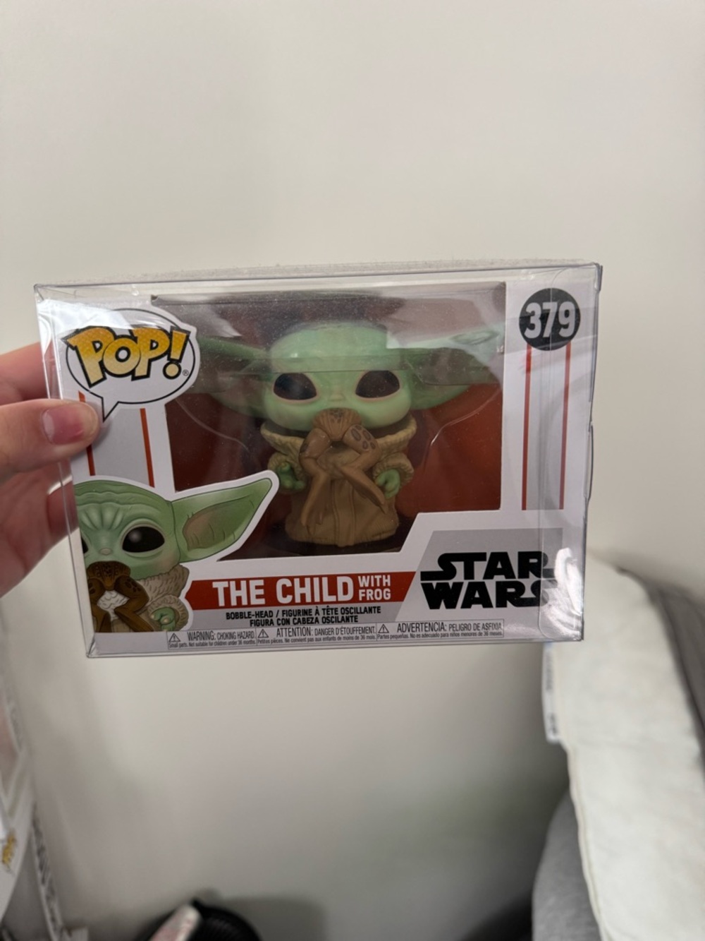 Funko The Child with Frog Vinyl Figure - Green & Brown